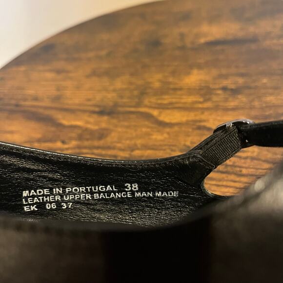 Dansko Shoes Babette Josie Heeled Double Strap Mary Jane Black Leather 39 (US 9) - Picture 6 of 6